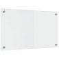 Preview: ARDEBO.de - Küchenrückwand Transparent 70 x 40 x 0.8 cm Gehärtetes Glas