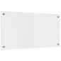 Preview: Küchenrückwand Transparent 80 x 40 x 0.8 cm Gehärtetes Glas