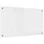 Preview: Küchenrückwand Transparent 90 x 50 x 0.8 cm Gehärtetes Glas