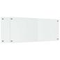Preview: Küchenrückwand Transparent 100 x 40 x 0,8 cm Gehärtetes Glas