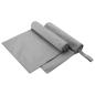 Preview: ARDEBO.de - Sporthandtücher 2 pcs Dunkelgrau 100 x 50 cm