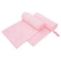 Preview: ARDEBO.de - Sporthandtücher 2 pcs Rosa 200 x 100 cm Polyester und Polyamid