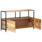 Preview: Sideboard 110x35x65 cm Massivholz Mango
