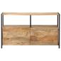 Preview: Sideboard 110x35x65 cm Massivholz Mango