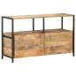 Preview: Sideboard 110x35x65 cm Massivholz Mango