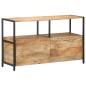 Preview: Sideboard 110x35x65 cm Massivholz Mango