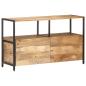Preview: Sideboard 110x35x65 cm Massivholz Mango