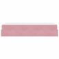 Preview: Bettgestell mit Matratze mit Speicher Rosa 80 x 200 cm Samt
