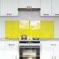 Preview: ARDEBO.de - Küchenrückwand 2 pcs Gelb 70 x 50 cm Gehärtetes Glas
