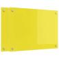 Preview: Küchenrückwand 2 pcs Gelb 70 x 50 cm Gehärtetes Glas
