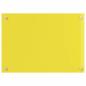 Preview: Küchenrückwand 2 pcs Gelb 70 x 50 cm Gehärtetes Glas