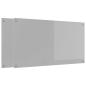 Preview: Küchenrückwand 2 pcs Hellgrau 110 x 60 cm Gehärtetes Glas