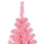 Preview: Weihnachtsbaum mit 300 LEDs mit Ständer Rosa 240 cm PVC