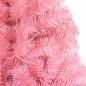 Preview: Weihnachtsbaum mit 300 LEDs mit Ständer Rosa 240 cm PVC
