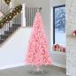 Preview: ARDEBO.de - Weihnachtsbaum mit 300 LEDs mit Ständer Rosa 240 cm PVC