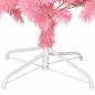 Preview: Weihnachtsbaum mit 300 LEDs mit Ständer Rosa 240 cm PVC