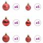 Preview: Weihnachtsbaum mit 300 LEDs mit Ständer Rosa 240 cm PVC