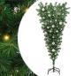 Preview: ARDEBO.de - Auf den Kopf gestellter künstlicher vorgetesteter Weihnachtsbaum mit Kugelsatz