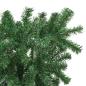 Preview: Umgedrehter künstlicher vorglitten Weihnachtsbaum mit Kugelset