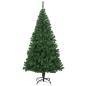 Preview: Künstlicher Weihnachtsbaum mit 300 LEDs mit Ständer Grün 180 cm