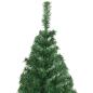 Preview: Künstlicher Weihnachtsbaum mit 300 LEDs mit Ständer Grün 180 cm