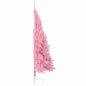 Preview: Künstlicher vorbeleuchteter Weihnachtsbaum Rosa 180 cm PVC
