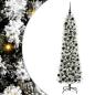 Preview: Künstlicher Weihnachtsbaum mit 300 LEDs Grün und Weiß 180 cm