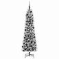 Preview: Künstlicher Weihnachtsbaum mit 300 LEDs Grün und Weiß 180 cm