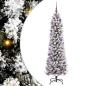 Preview: Künstlicher Weihnachtsbaum mit 300 LEDs Grün und Weiß 180 cm