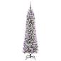 Preview: Künstlicher Weihnachtsbaum mit 300 LEDs Grün und Weiß 180 cm