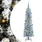 Preview: Künstlicher Weihnachtsbaum mit 300 LEDs Grün und Weiß 180 cm