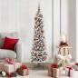 Preview: ARDEBO.de - Künstlicher Weihnachtsbaum mit 150 LEDs Grün und Weiß 150 cm