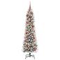 Preview: Künstlicher Weihnachtsbaum mit 150 LEDs Grün und Weiß 150 cm