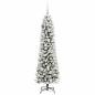 Preview: Künstlicher Weihnachtsbaum mit 150 LEDs Grün und Weiß 150 cm
