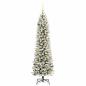 Preview: Künstlicher Weihnachtsbaum mit 150 LEDs Grün und Weiß 150 cm