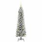 Preview: Künstlicher Weihnachtsbaum mit 150 LEDs Grün und Weiß 150 cm