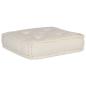 Preview: Modulares Sofa 3 pcs Creme 70 x 70 x 56 cm Stoff