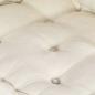 Preview: Modulares Sofa 2 pcs Creme 70 x 70 x 36 cm Stoff