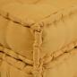 Preview: Modulare Sofagarnitur 2 Stk. Stoff Gelb 140 x 70 x 36 cm