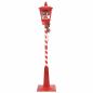 Preview: Weihnachtsstraßenlampe mit 2 Laternen Rot 80 x 40,5 x 188 cm