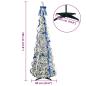 Preview: Künstlicher Weihnachtsbaum mit 150 LEDs Grün 180 cm PVC