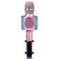 Preview: Bluetooth® Karaoke-Mikrofon mit Lautsprecher und Beleuchtung Pink