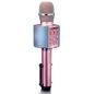 Preview: Bluetooth® Karaoke-Mikrofon mit Lautsprecher und Beleuchtung Pink