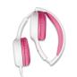 Preview: Kinderkopfhörer 85dB mit Aufklebern Pink