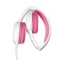 Preview: Kinderkopfhörer 85dB mit Aufklebern Pink