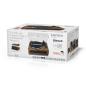 Preview: Plattenspieler mit 4 eingebauten Lautsprechern und Bluetooth-Empfang Wood
