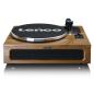 Preview: Plattenspieler mit 4 eingebauten Lautsprechern und Bluetooth-Empfang Wood