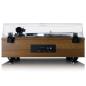 Preview: Plattenspieler mit 4 eingebauten Lautsprechern und Bluetooth-Empfang Wood