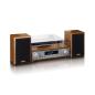 Preview: HiFi-Stereoanlage mit Plattenspieler, DAB+/FM-Radio und Bluetooth® Wood