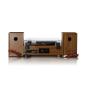 Preview: HiFi-Stereoanlage mit Plattenspieler, DAB+/FM-Radio und Bluetooth® Wood
